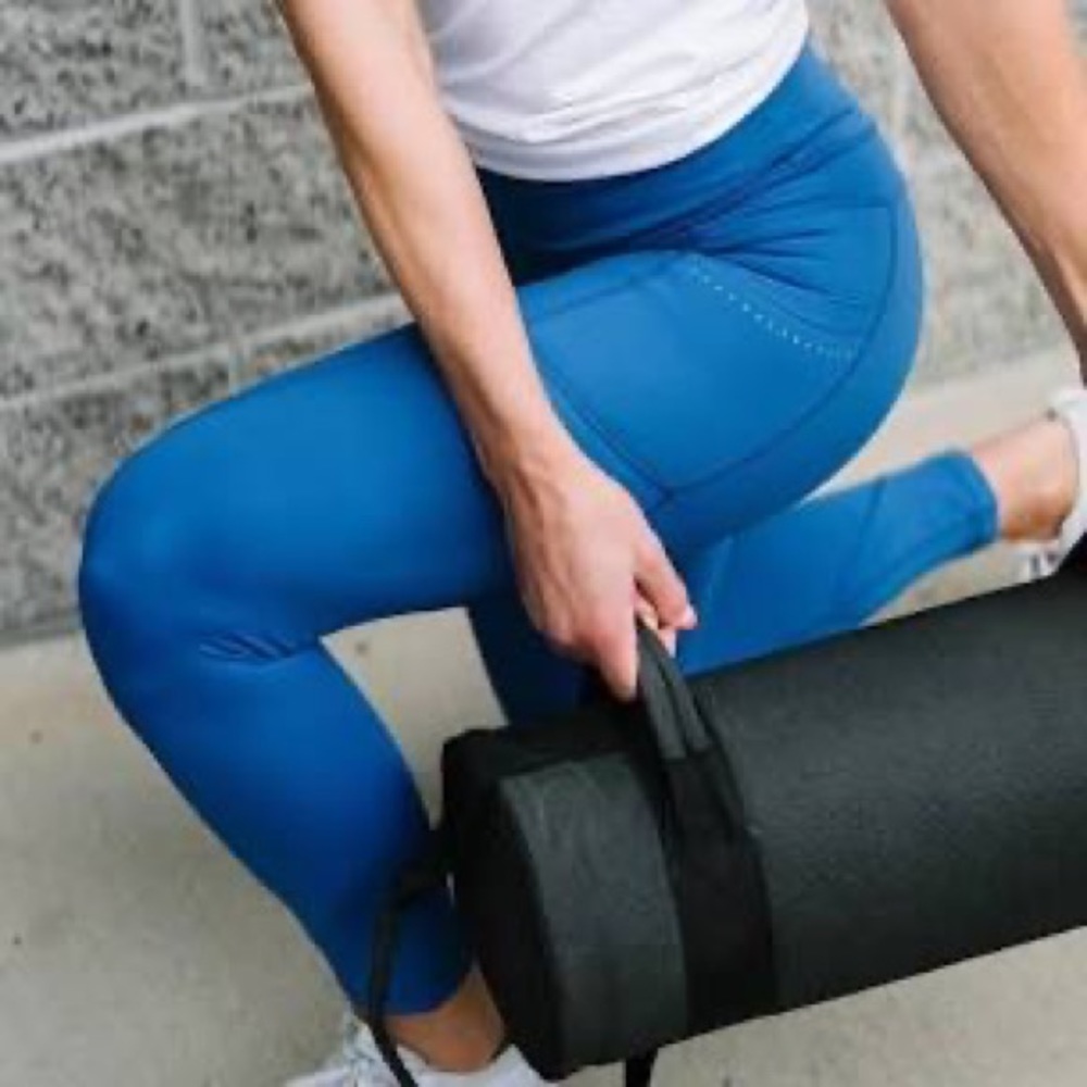 Zyia Light N Tight Blue Reflective 7/8 Legging